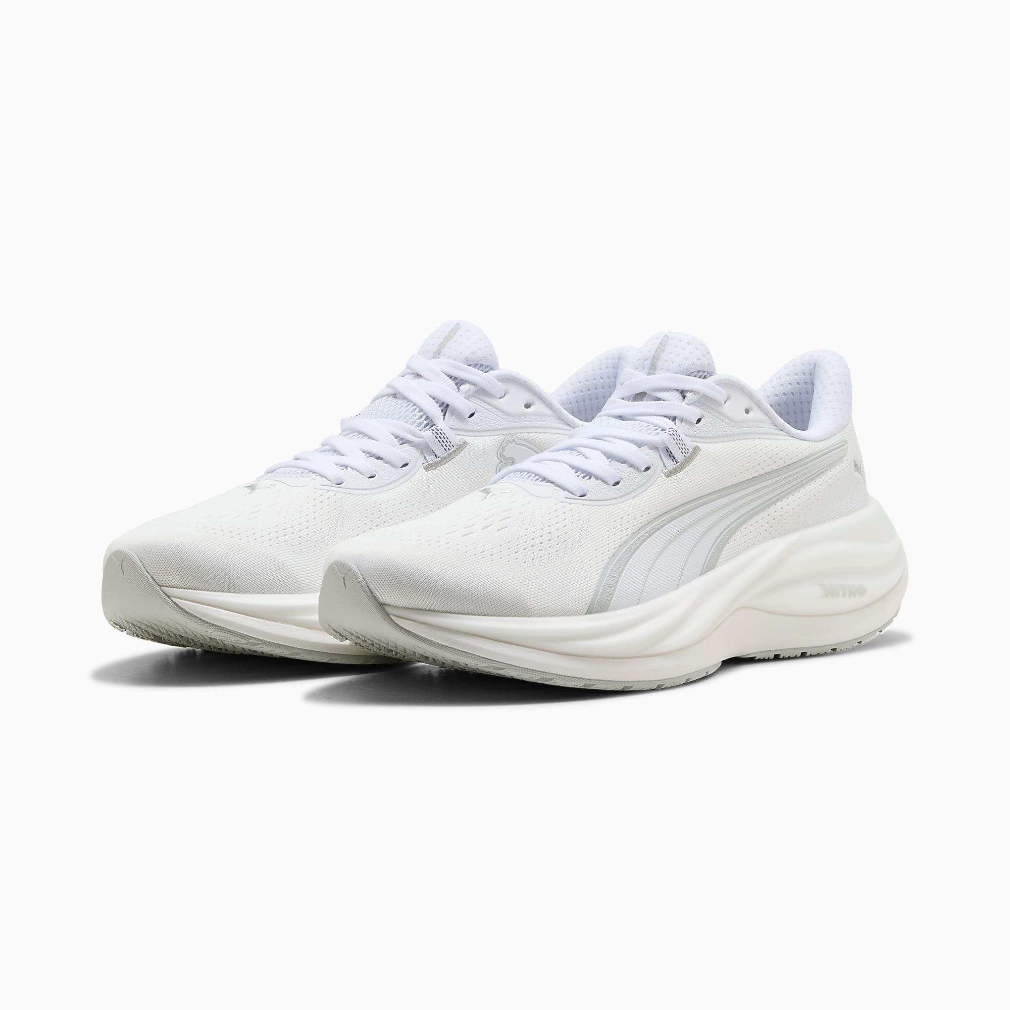Electrify NITRO™ 5 UNISEX Koşu Ayakkabısı - PUMA White-PUMA Silver-Glacial Gray - 313488_02 - Görsel 2