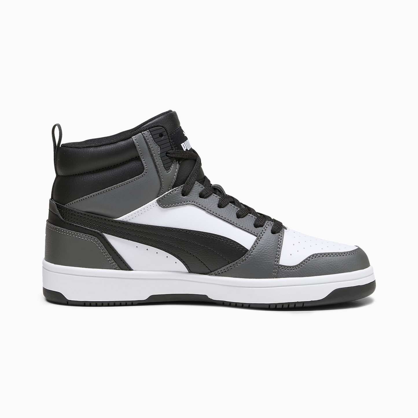 Rebound Ayakkabı - PUMA White-PUMA Black-Shadow Gray - 392326_03 - Görsel 7
