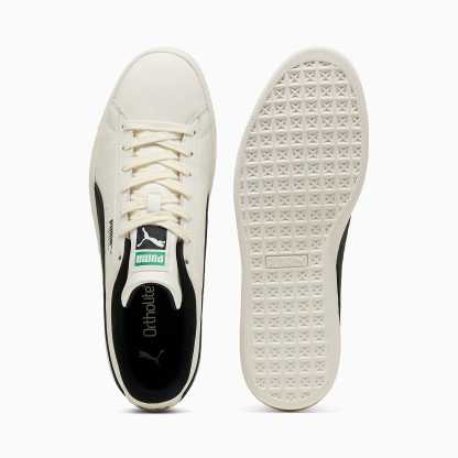 Suede UNISEX Ayakkabı - Warm White-PUMA Black - 408467_11 - Görsel 6