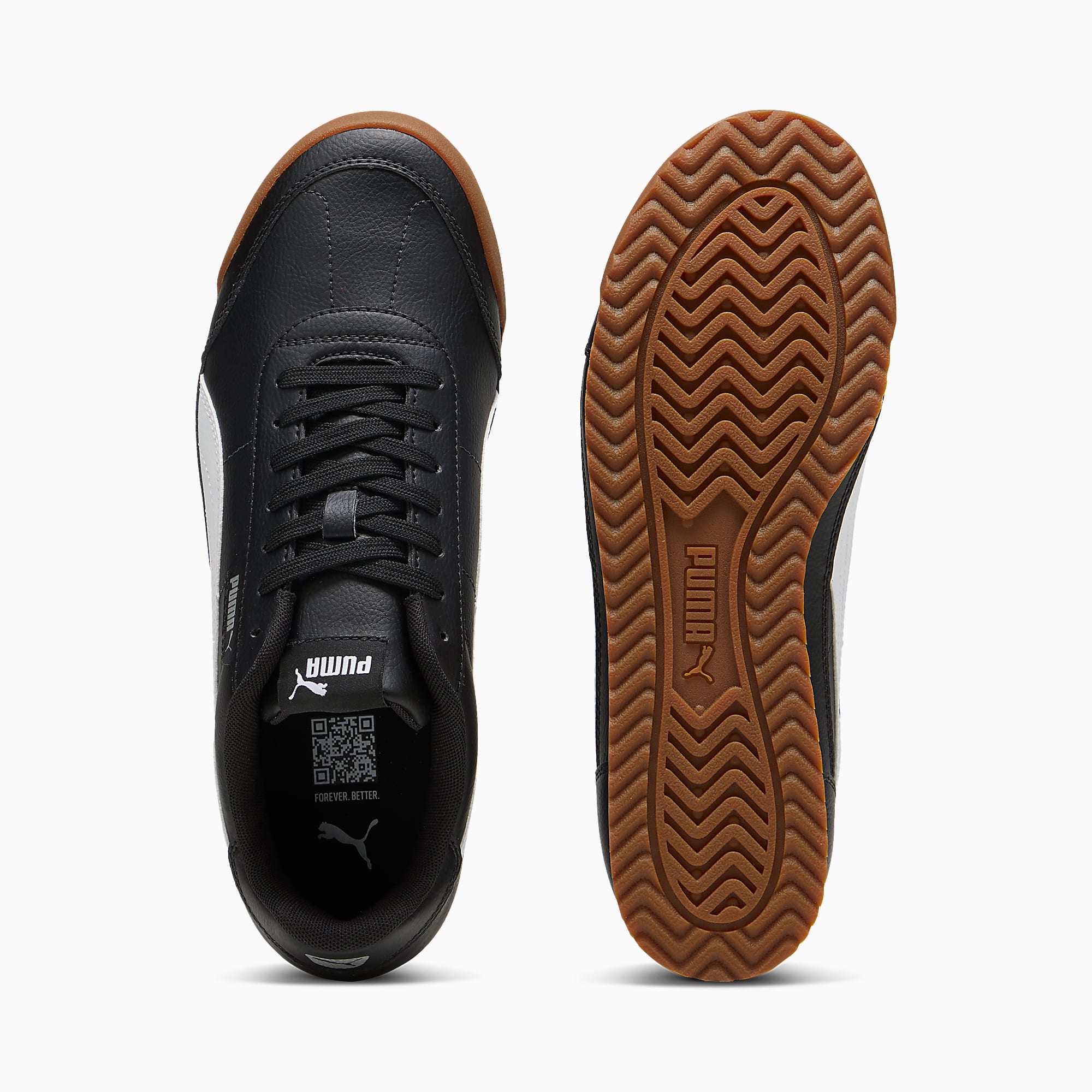 PUMA TURINO II Unisex Spor Ayakkabı - Puma Black-Puma White-Puma Silver - 397452_01 - Görsel 6