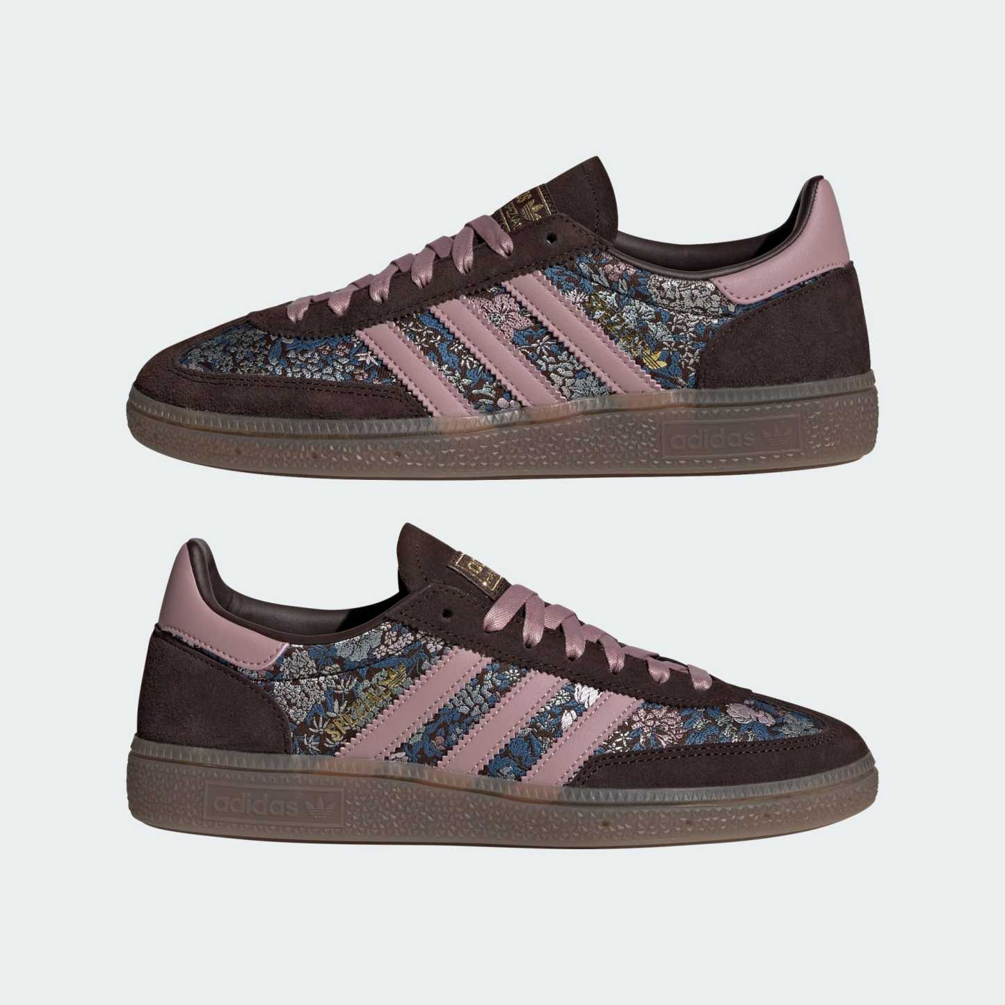 HANDBALL SPEZIAL X LIBERTY LONDON AYAKKABI - Aurora Coffee / Magic Mauve / Gum - KH9814 - Görsel 7