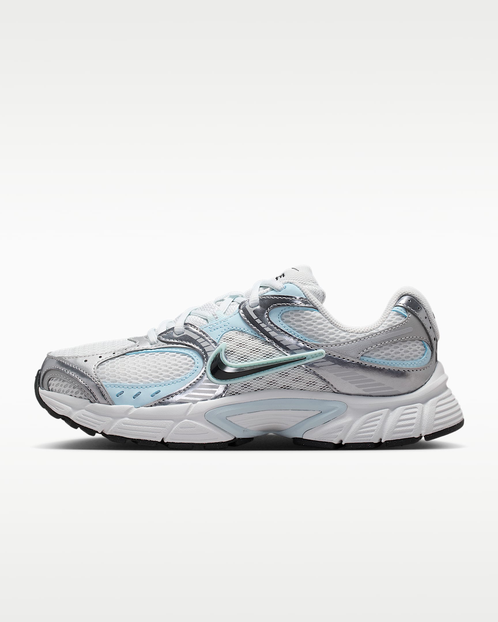 Nike V5 RNR Yansıtıcı Tasarım Vurgulu Kadın Ayakkabısı - Grey Fog/Off White/Glacier Blue/Anthracite
