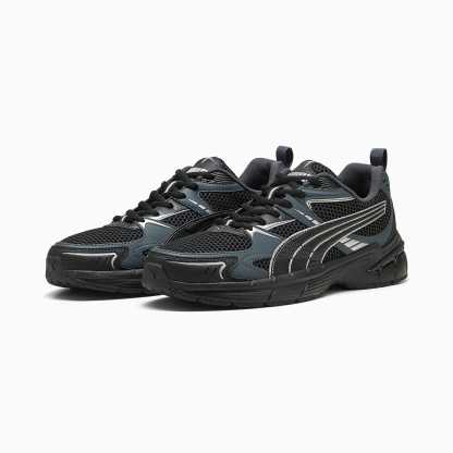 MILENIO Tech 2000 UNISEX Ayakkabı - PUMA Black-Strong Gray-PUMA Silver - 404914_01 - Görsel 2