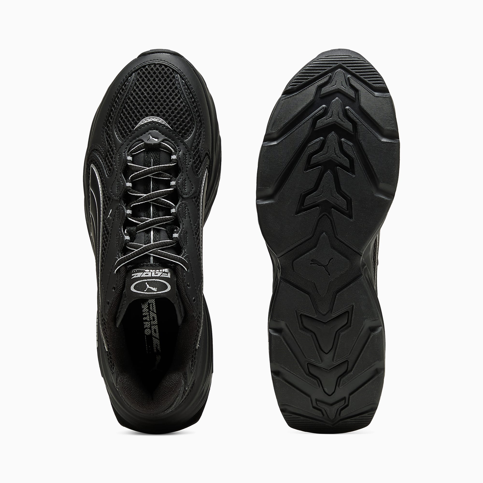 PUMA Fade UNISEX Ayakkabı - Puma Black-Puma Silver - 406203_05 - Görsel 6