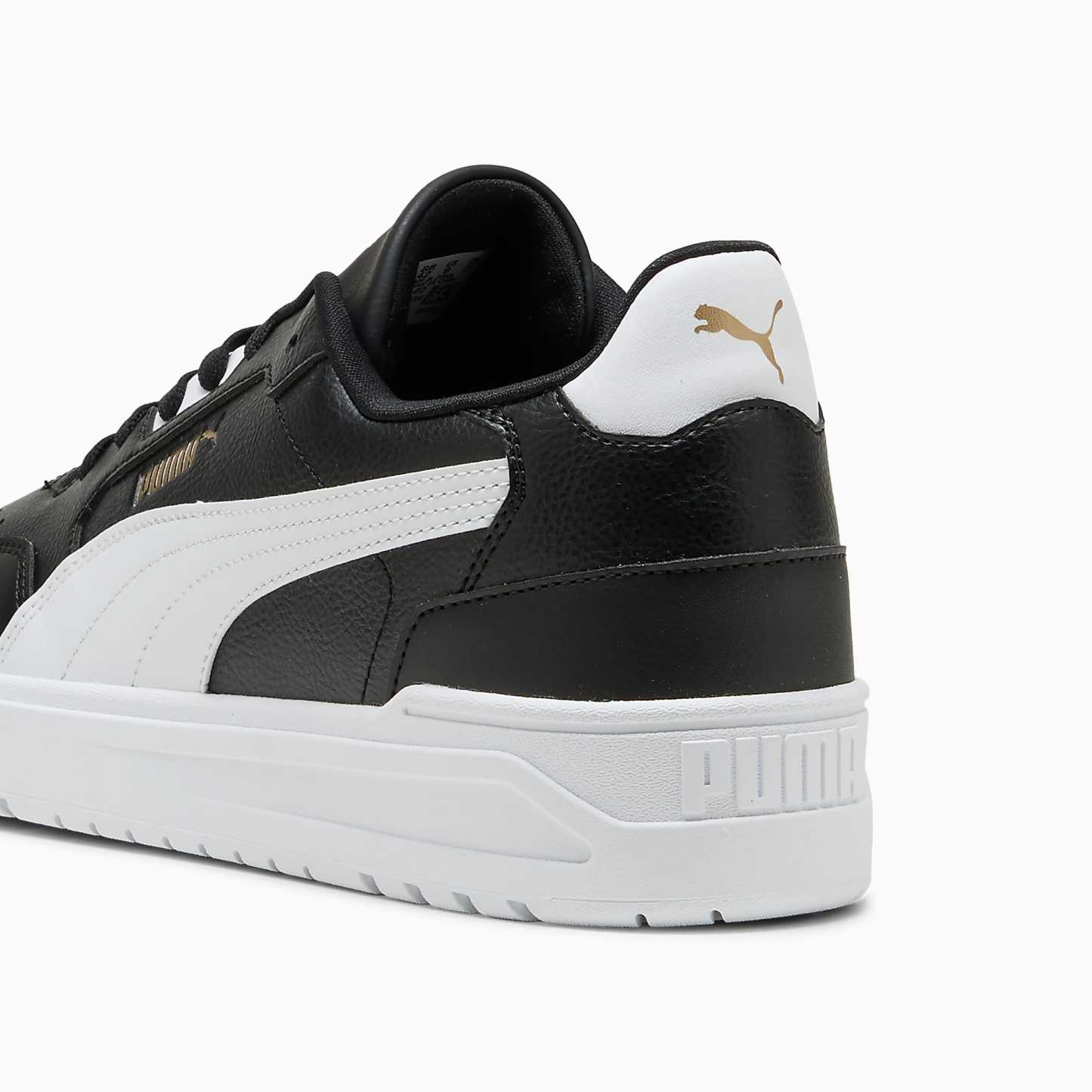 Shuffle Downtown UNISEX Ayakkabı - PUMA Black-PUMA White-PUMA Gold - 402596_07 - Görsel 3