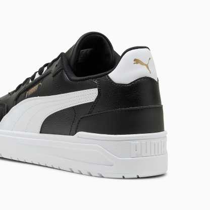 Shuffle Downtown UNISEX Ayakkabı - PUMA Black-PUMA White-PUMA Gold - 402596_07 - Görsel 3
