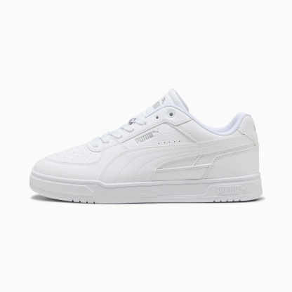 PUMA Caven UNISEX Ayakkabı - Puma White-Puma Silver-Puma Black - 409170_01 - Görsel 1