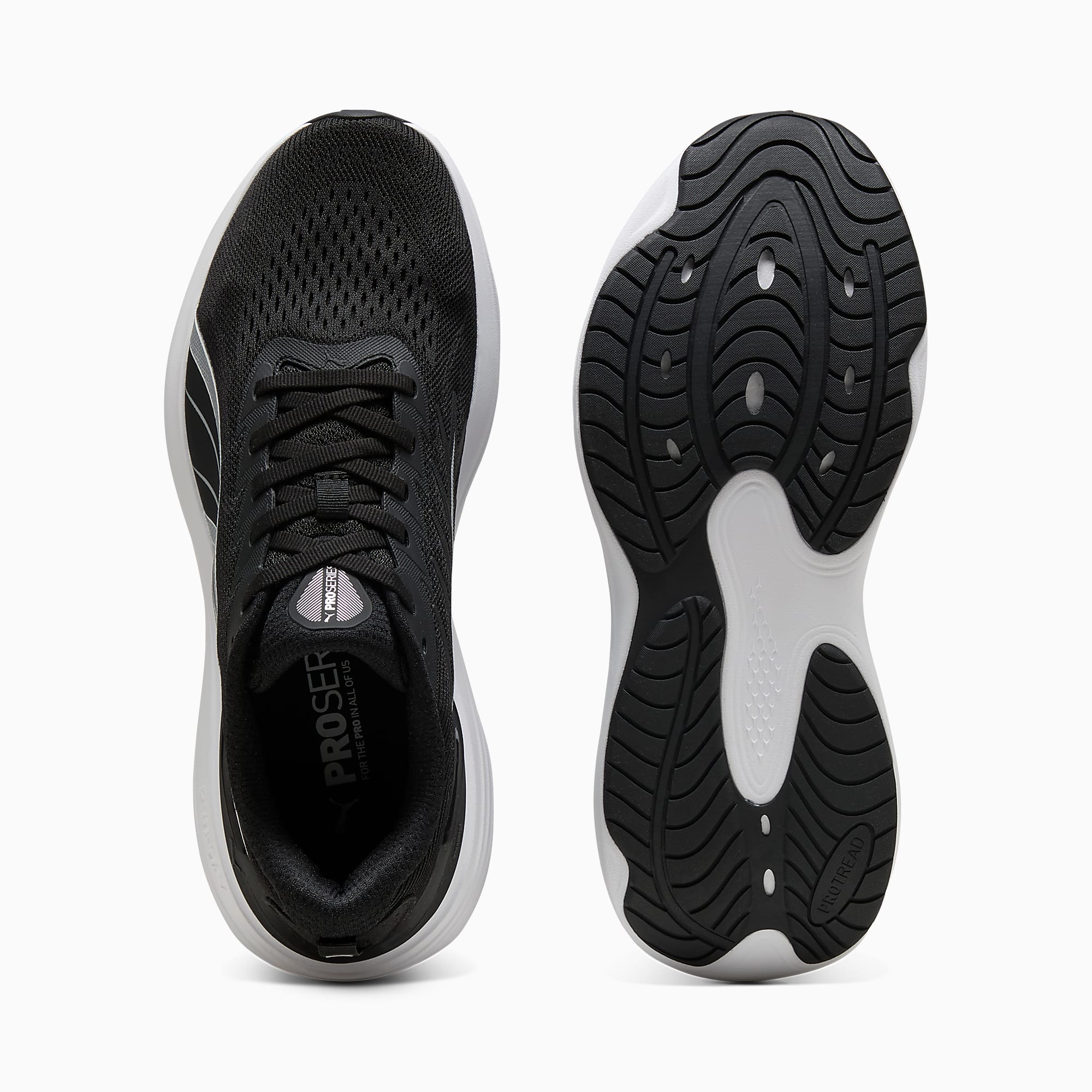 Scend Pro 3 UNISEX Koşu Ayakkabısı - Puma Black-Puma White-Puma Silver - 313498_01 - Görsel 4