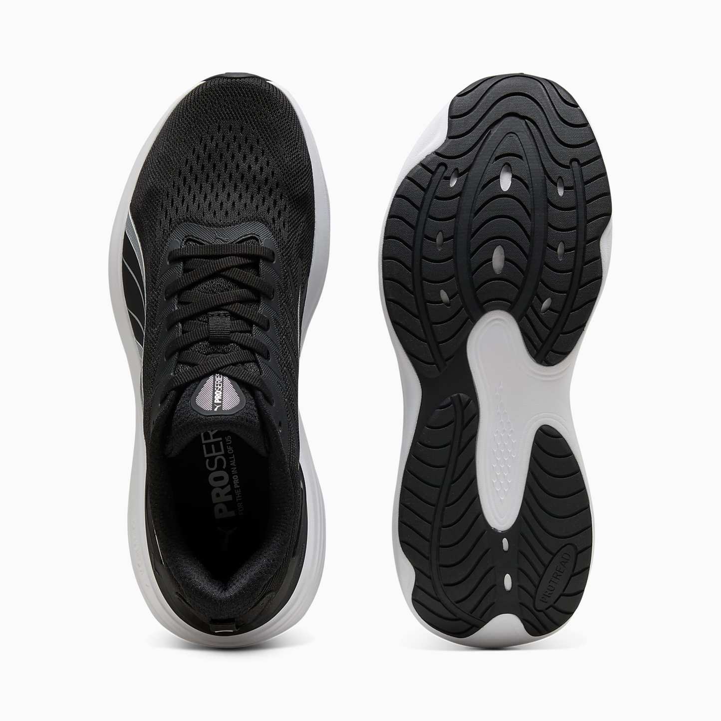 Scend Pro 3 UNISEX Koşu Ayakkabısı - Puma Black-Puma White-Puma Silver - 313498_01 - Görsel 4