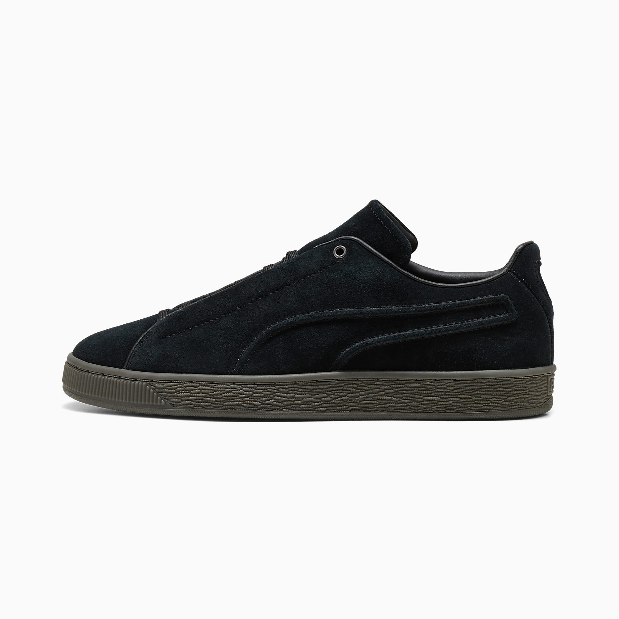 Suede Modern UNISEX Ayakkabı - Puma Black-Gum - 407290_02 - Görsel 1