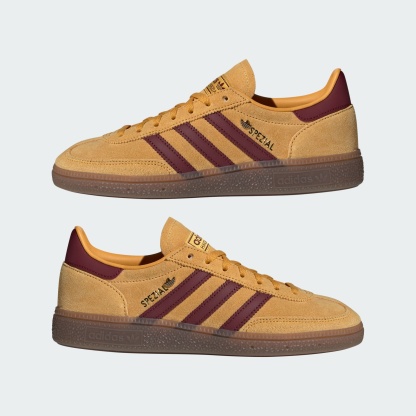 HANDBALL SPEZIAL AYAKKABI - Preloved Yellow / Shadow Red / Gold Metallic - IH1494 - Görsel 7