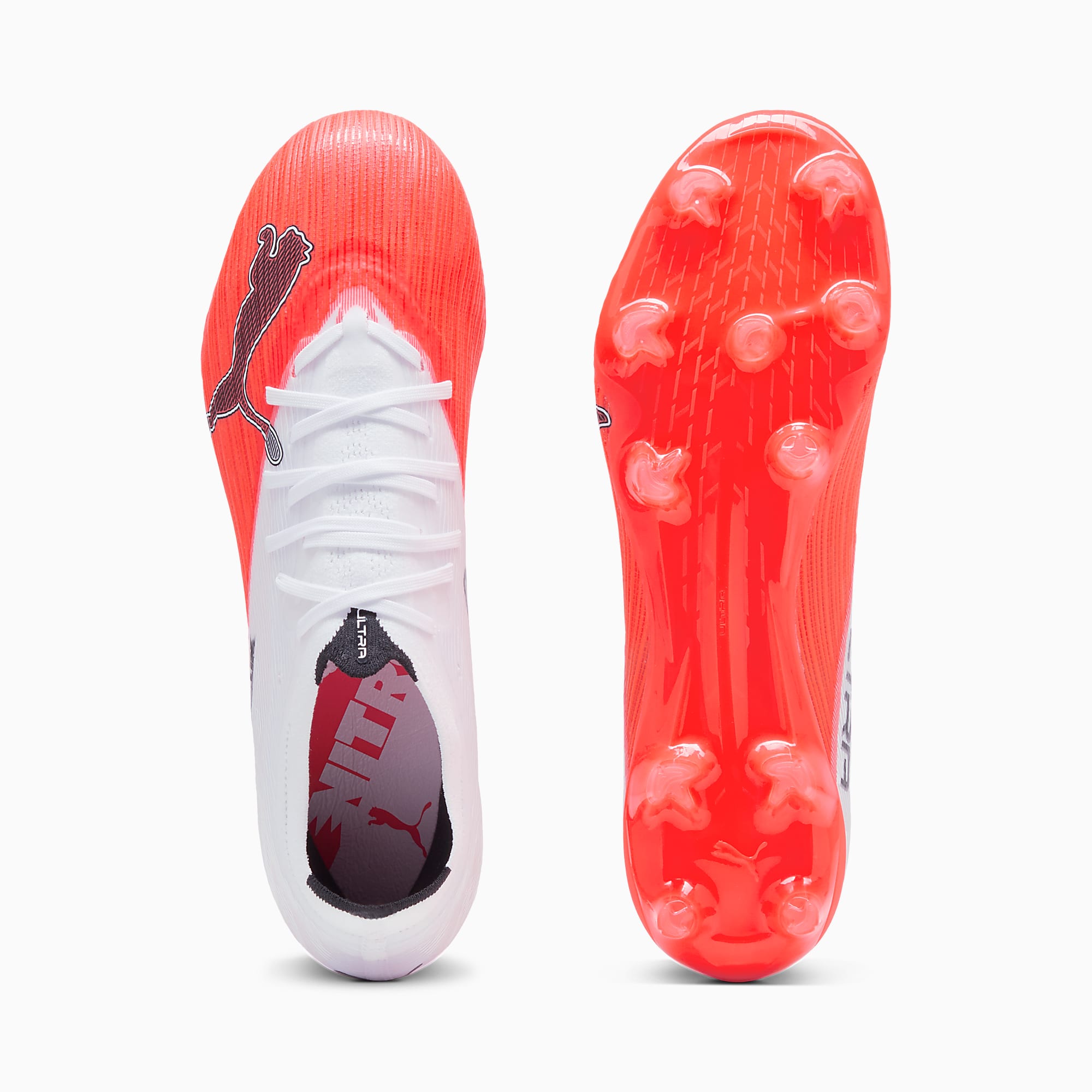 ULTRA NITRO™ 7 MATCH FG/AG UNISEX Krampon - Ultra Red-PUMA Black-PUMA White - 109115_01 - Görsel 4
