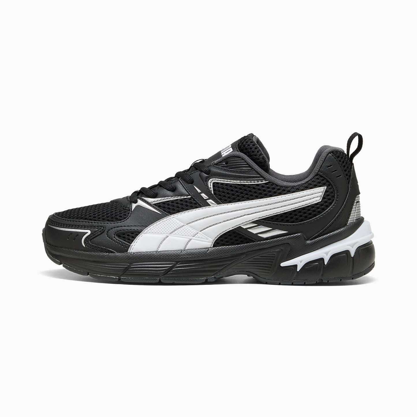 MILENIO Tech 2000 UNISEX Ayakkabı - Puma Black-Puma White-Puma Silver - 402625_01 - Görsel 1