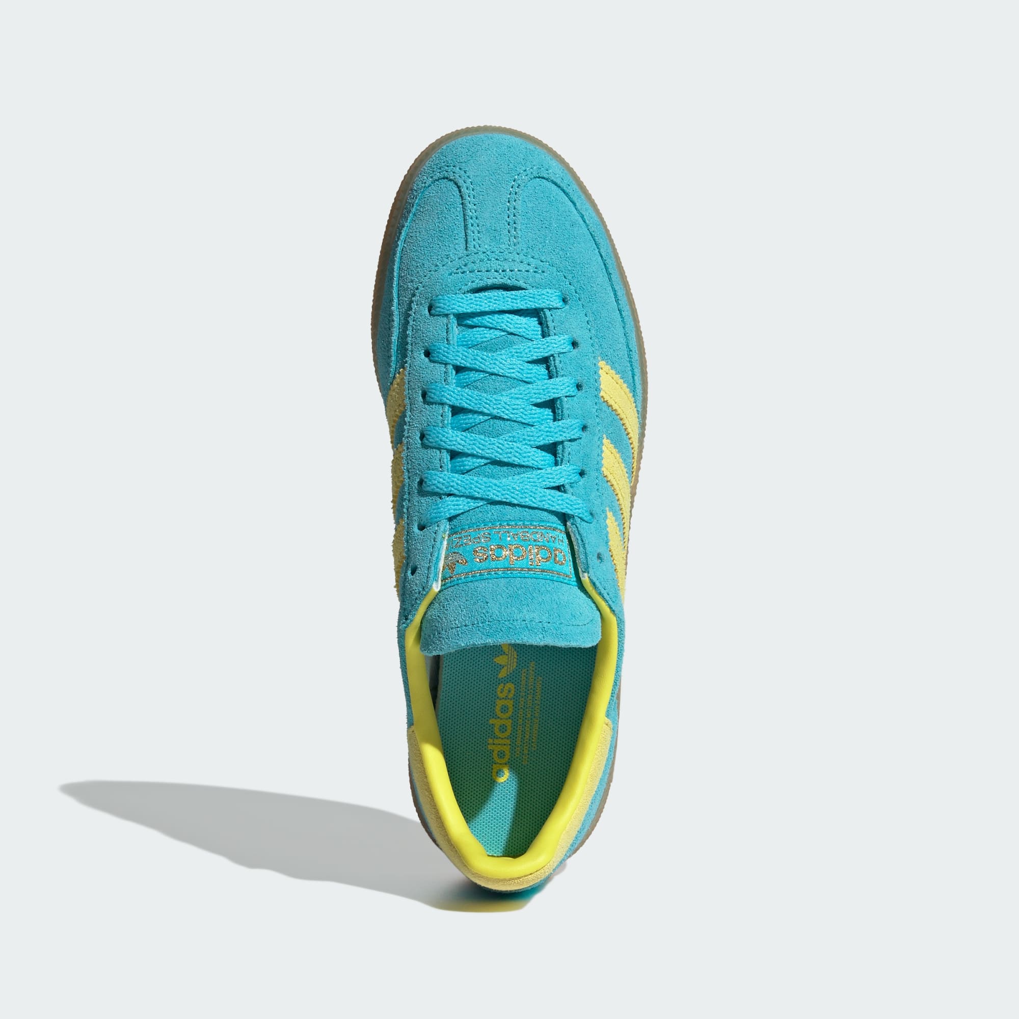 Handball Spezial Ayakkabı - Blue Glow / Bright Yellow / Gold Metallic - JR7351 - Görsel 2