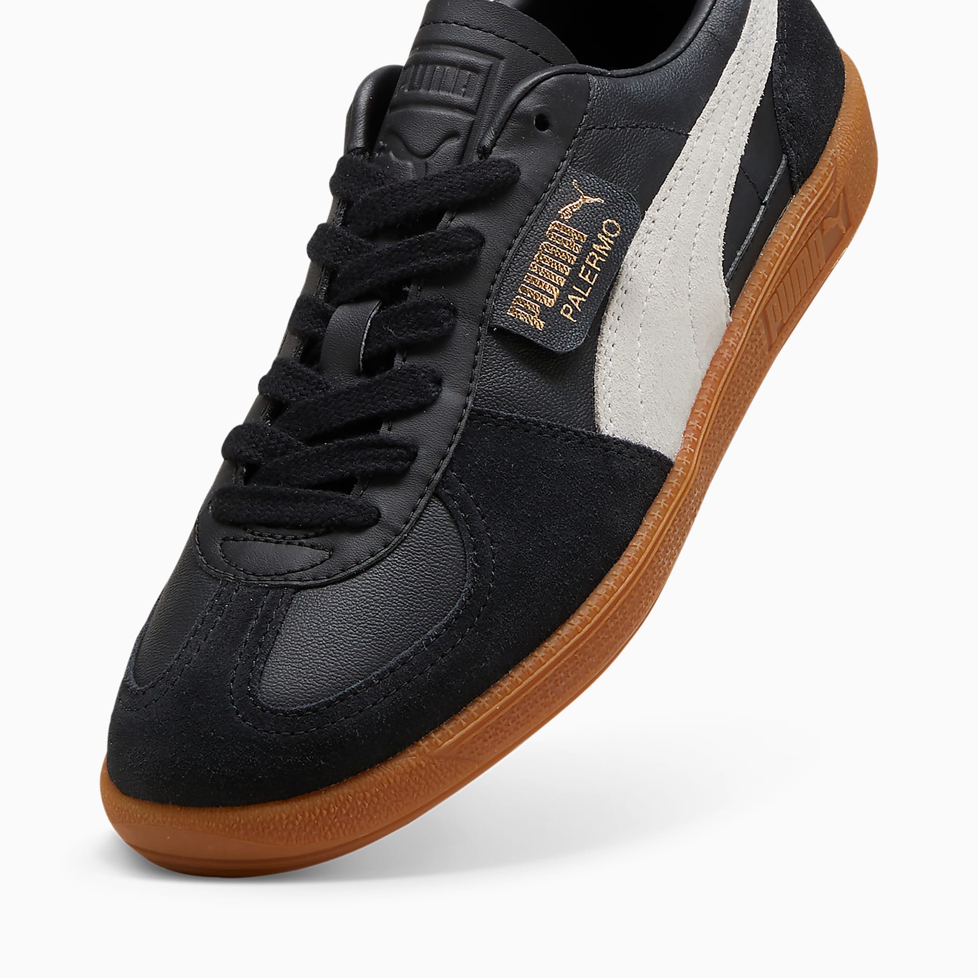 Palermo Deri Ayakkabı - PUMA Black-Feather Gray-Gum - 396464_03 - Görsel 8