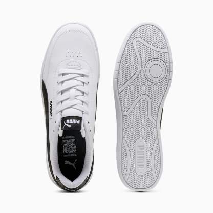 Court CLASSIC Clean UNISEX Ayakkabı - Puma White-Puma Black - 402223_01 - Görsel 4