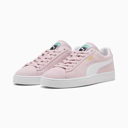 Suede CLASSIC UNISEX Ayakkabı - Misty Pink-PUMA White - 399781_44 - Görsel 4