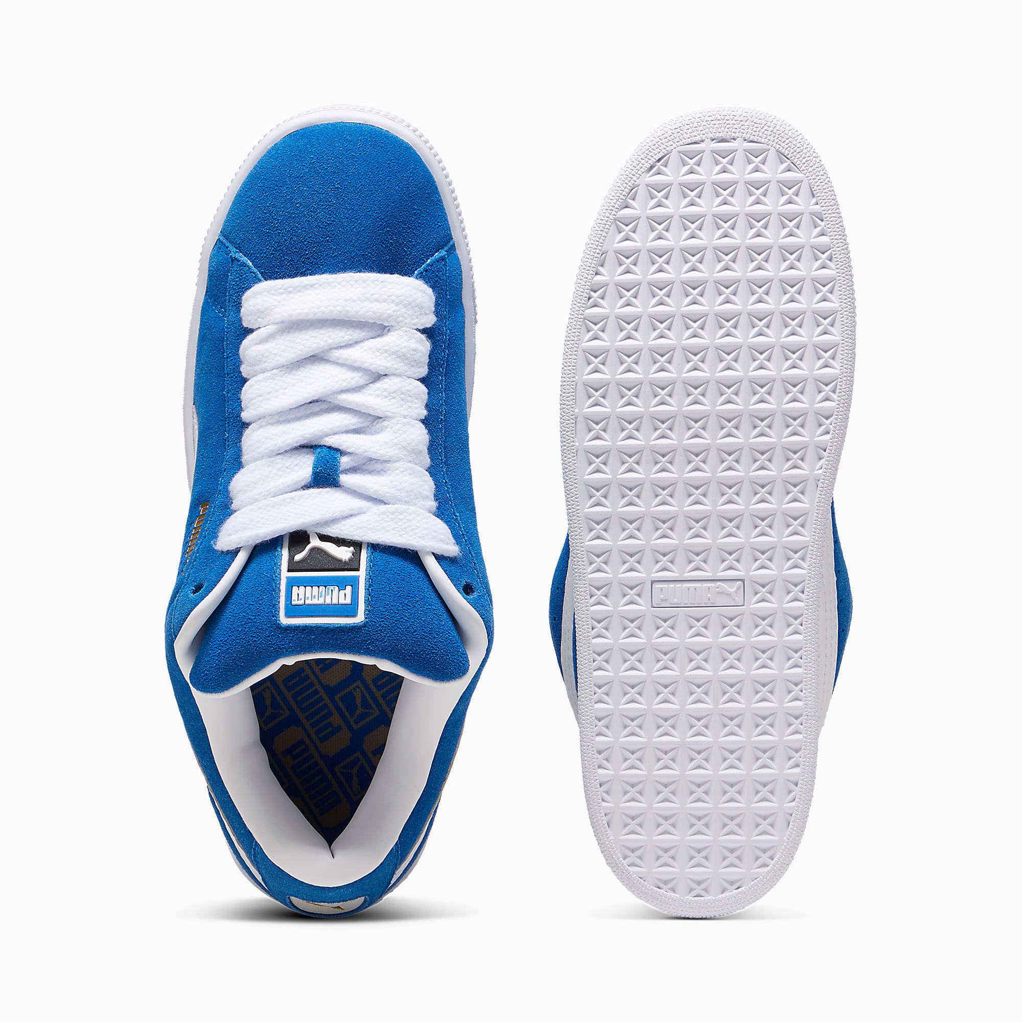 Suede XL Ayakkabı - PUMA Team Royal-PUMA White - 395205_01 - Görsel 4