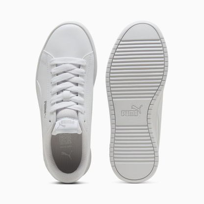 PUMA RICKIE CLASSIC Ayakkabı - Puma White-Puma Silver - 394251_01 - Görsel 4