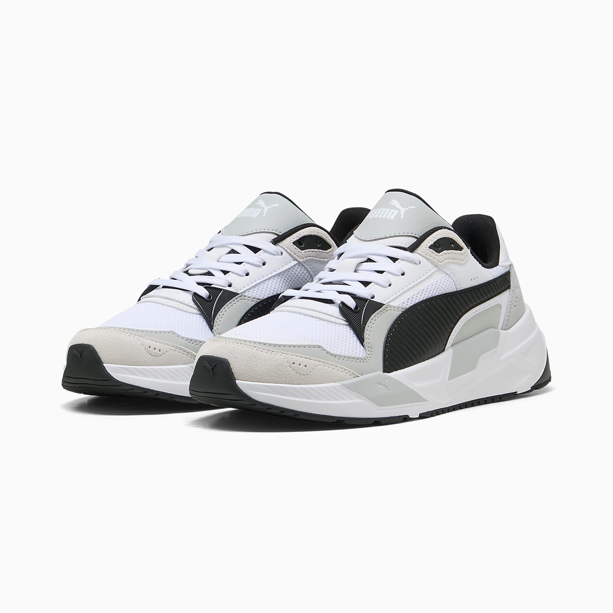 TRINITY 2 UNISEX Spor Ayakkabı - PUMA White-PUMA Black-Cool Light Gray - 400230_01 - Görsel 2