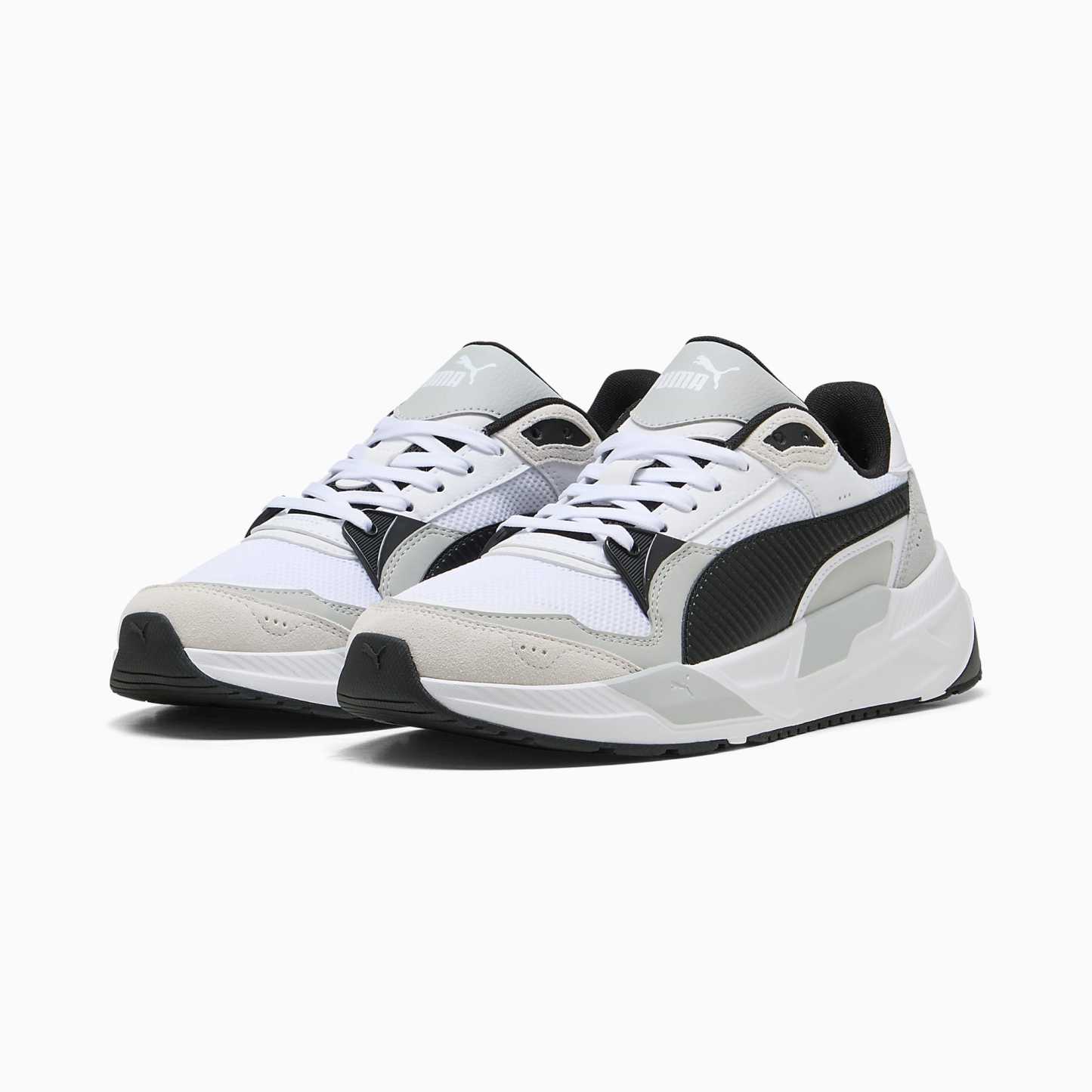 TRINITY 2 UNISEX Spor Ayakkabı - PUMA White-PUMA Black-Cool Light Gray - 400230_01 - Görsel 2