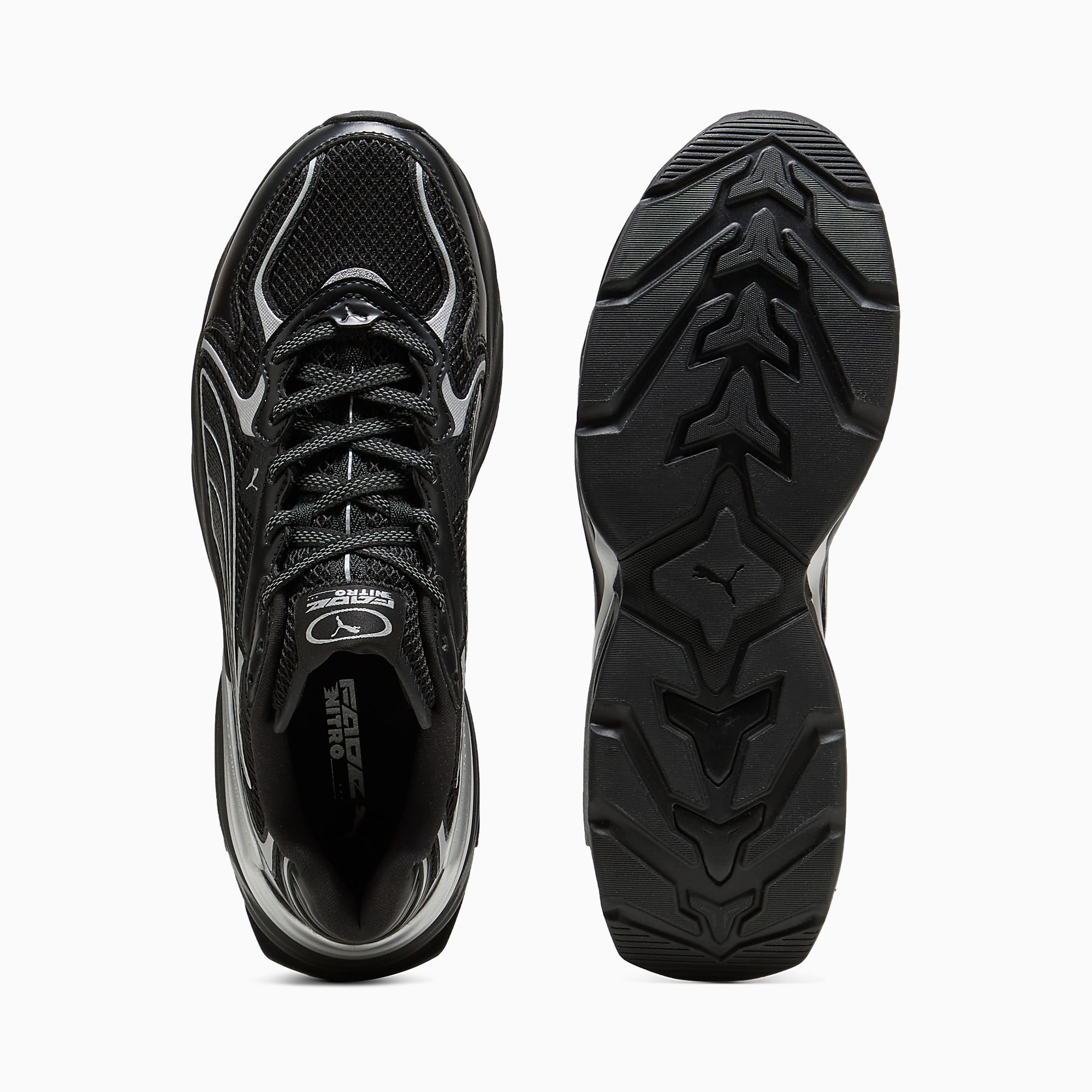 Fade NITRO LS Y2K UNISEX Ayakkabı - Puma Black-Puma Silver - 407000_02 - Görsel 6