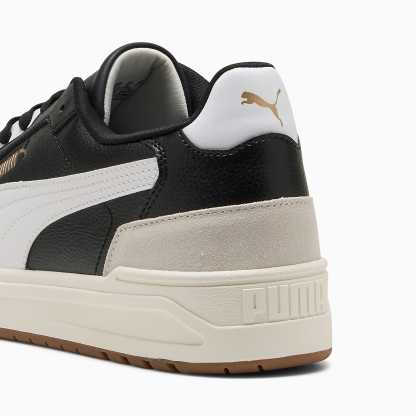 Shuffle Downtown UNISEX Ayakkabı - PUMA Black-PUMA White-Vapor Gray - 403840_02 - Görsel 3