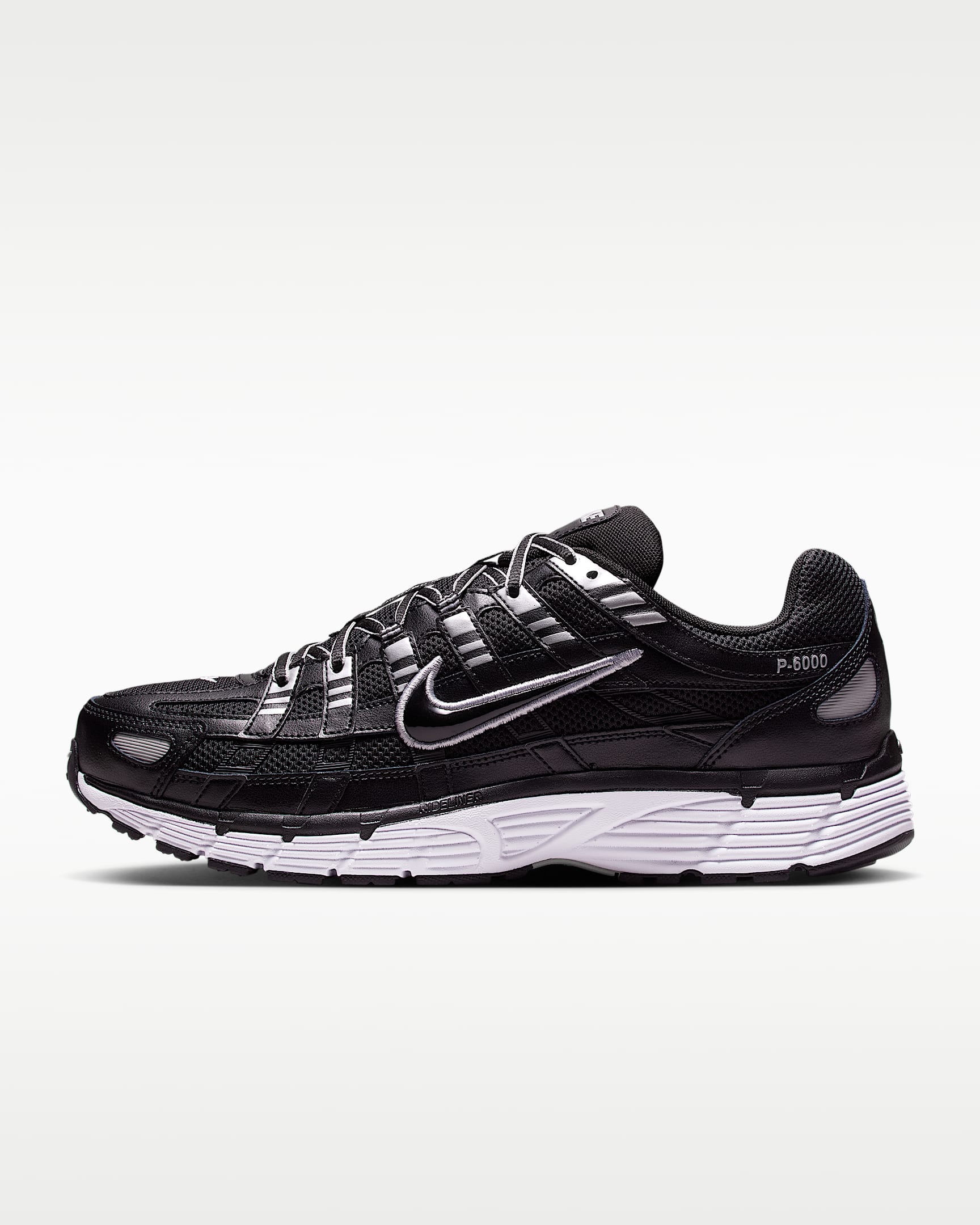 Nike P-6000 Ayakkabı - Siyah/Beyaz/Metallic Silver/Siyah