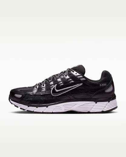 Nike P-6000 Ayakkabı - Siyah/Beyaz/Metallic Silver/Siyah