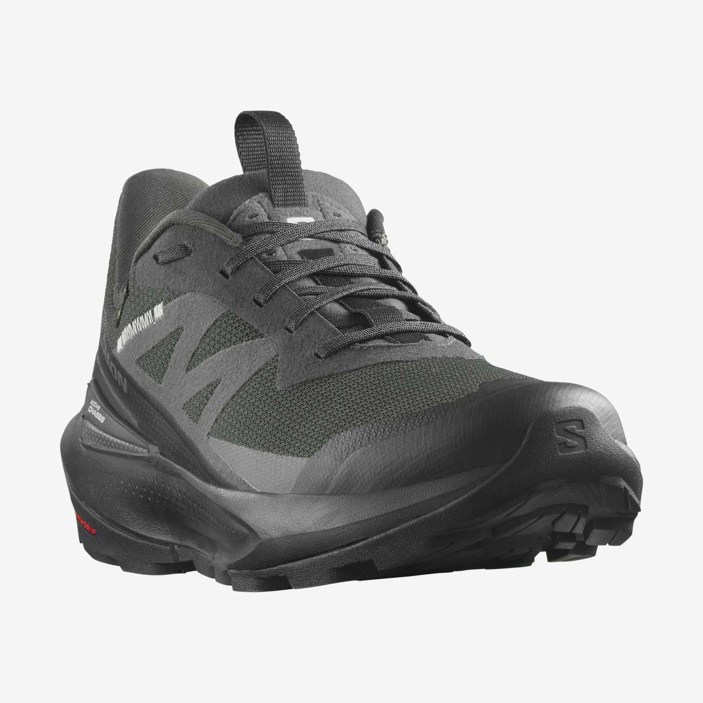 Salomon Elixir Activ Gore-Tex Erkek Outdoor Ayakkabı - Siyah - Siyah - L47456100 - image 5