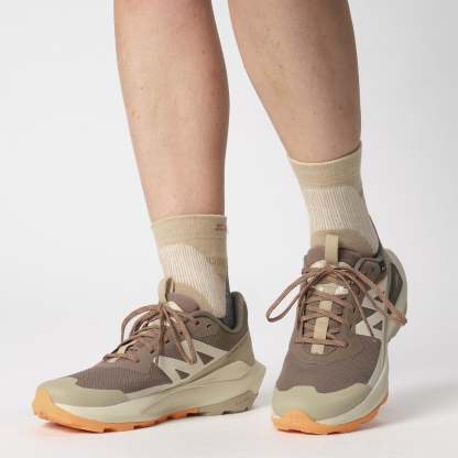 Salomon Elixir Activ Gore-Tex Kadın Outdoor Ayakkabı - Kahve - Kahve - L47456400 - image 8