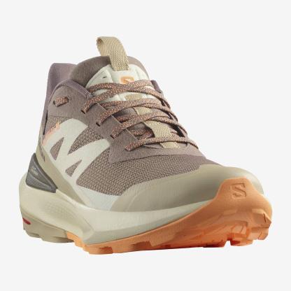 Salomon Elixir Activ Gore-Tex Kadın Outdoor Ayakkabı - Gri - Kahve - L47456400 - image 5