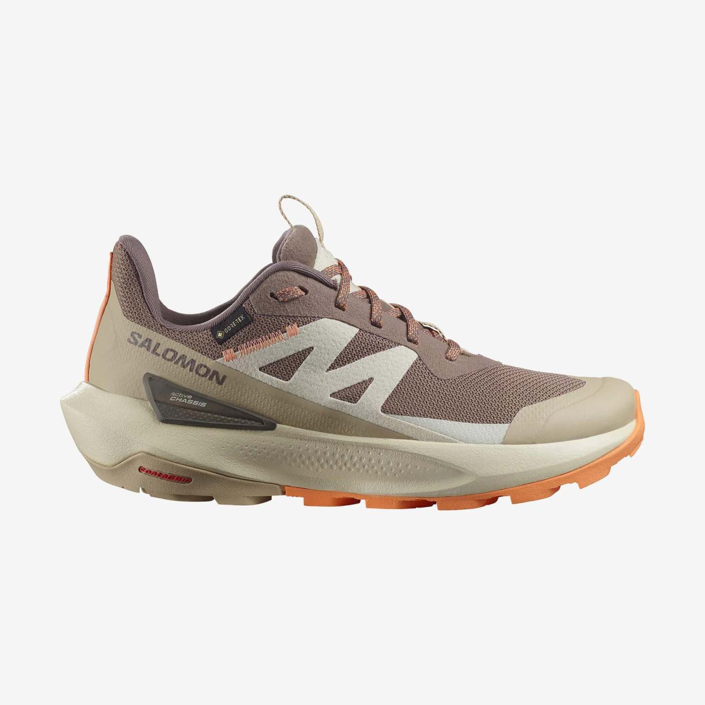Salomon Elixir Activ Gore-Tex Kadın Outdoor Ayakkabı - Gri - Kahve - L47456400 - image 1