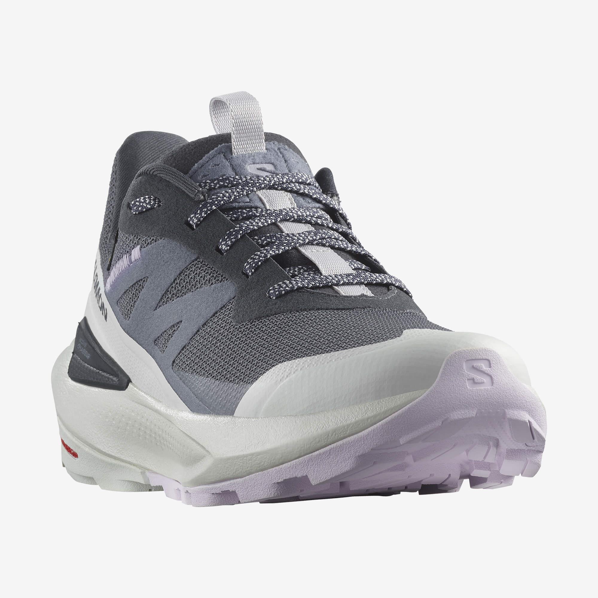 Salomon Elixir Activ Gore-Tex Kadın Outdoor Ayakkabı - Gri - Gri - L47526500 - image 5