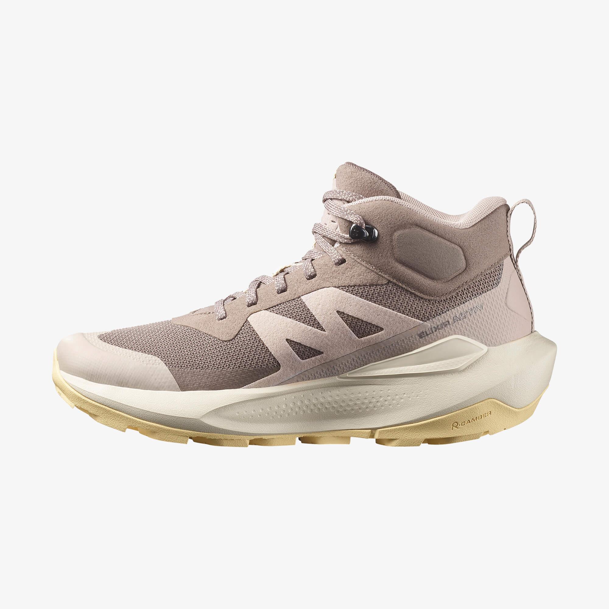 Salomon ELIXIR ACTIV MID GORE-TEX Kadın Outdoor Botu Iron L47760600 - Iron - L47760600 - image 3