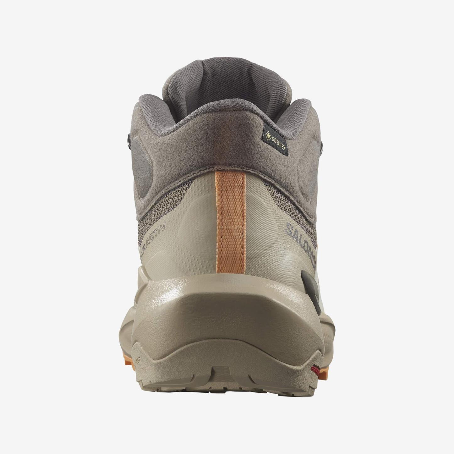 Salomon ELIXIR ACTIV MID GORE-TEX Kadın Outdoor Botu Iron L47760600 - Kahve - L47457200 - image 5
