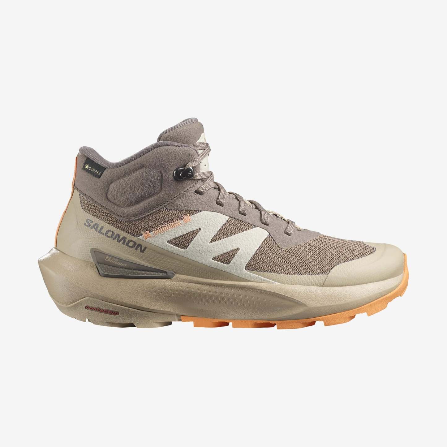 Salomon ELIXIR ACTIV MID GORE-TEX Kadın Outdoor Botu Iron L47760600 - Kahve - L47457200 - image 1