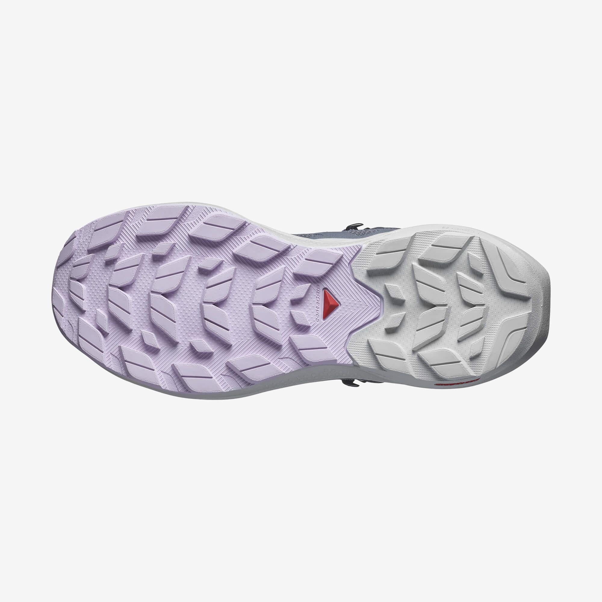 Salomon Elixir Activ Mid Gore-Tex Kadın Outdoor Botu - Kahve - Lacivert - L47457400 - image 4