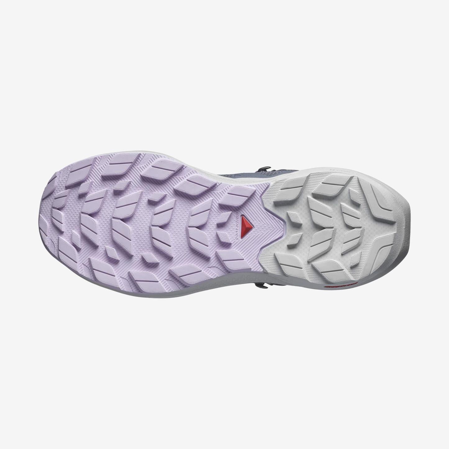 Salomon ELIXIR ACTIV MID GORE-TEX Kadın Outdoor Botu Iron L47760600 - Lacivert - L47457400 - image 4