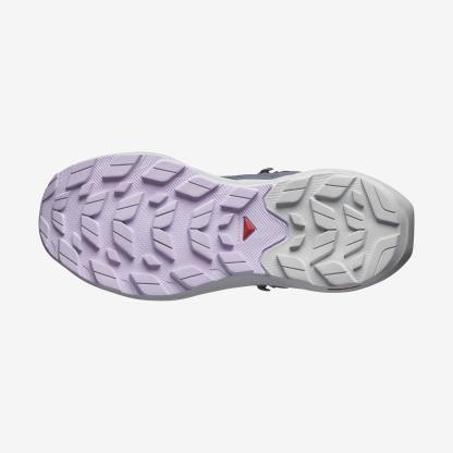 Salomon ELIXIR ACTIV MID GORE-TEX Kadın Outdoor Botu Iron L47760600 - Lacivert - L47457400 - image 4
