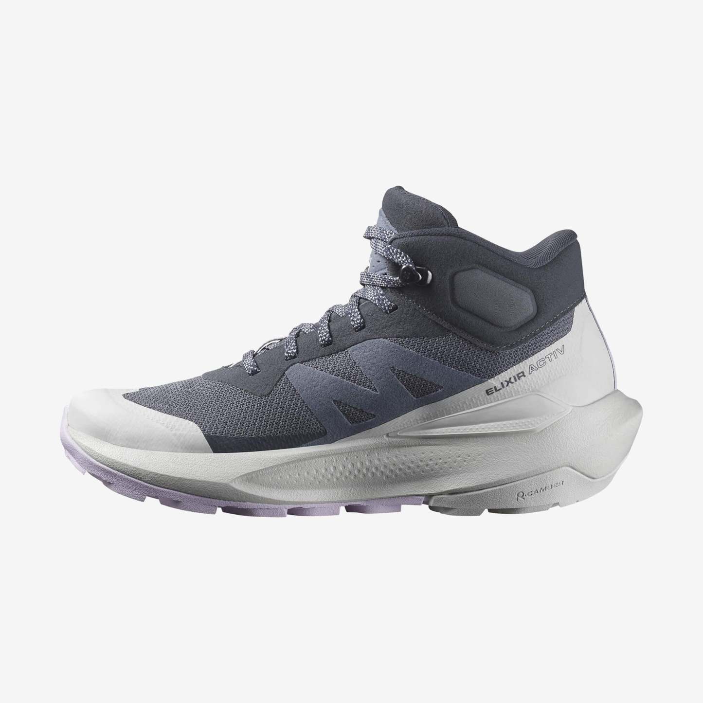 Salomon Elixir Activ Mid Gore-Tex Kadın Outdoor Botu - Kahve - Lacivert - L47457400 - image 3