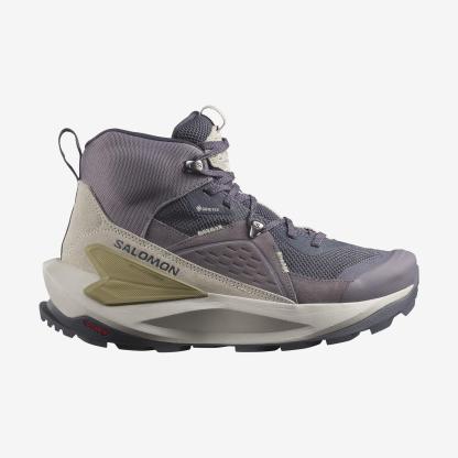 Salomon Elixir Mid Gore-Tex Kadın Outdoor Botu - Lacivert - Lacivert - L47576800 - image 1