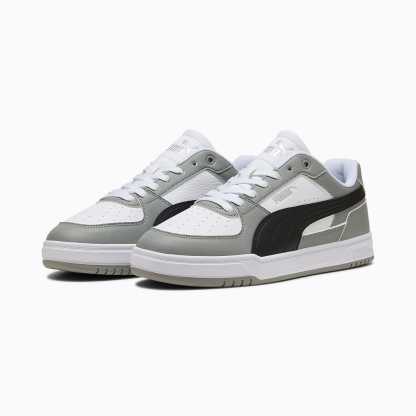 PUMA Caven UNISEX Ayakkabı - PUMA White-PUMA Black-Gray Echo - 409170_10 - Görsel 2