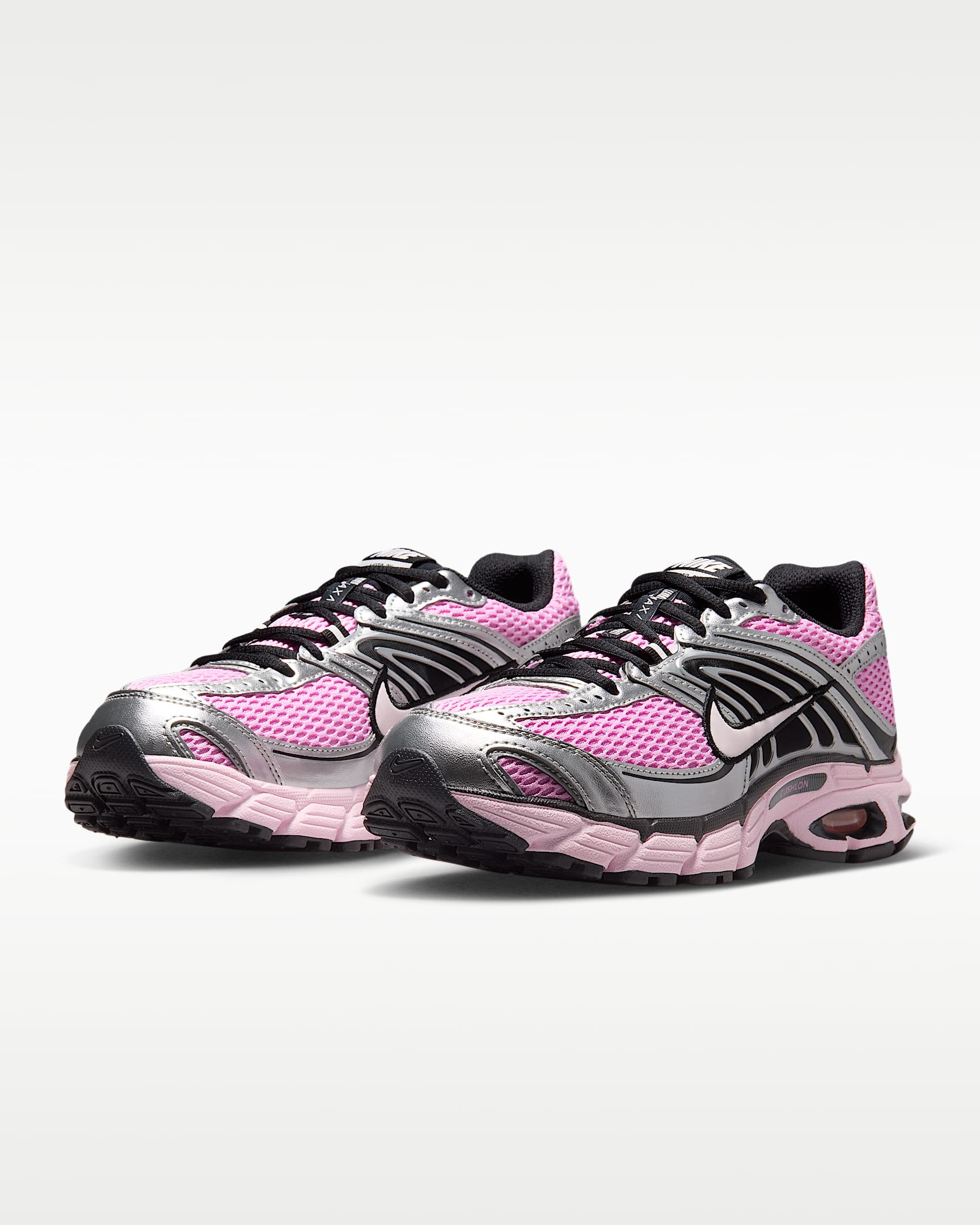 Yansıtıcı Vurgulara Sahip Nike Air Max Moto 2K Kadın Ayakkabısı - Pink Rise/Metallic Silver/Siyah/Pearl Pink