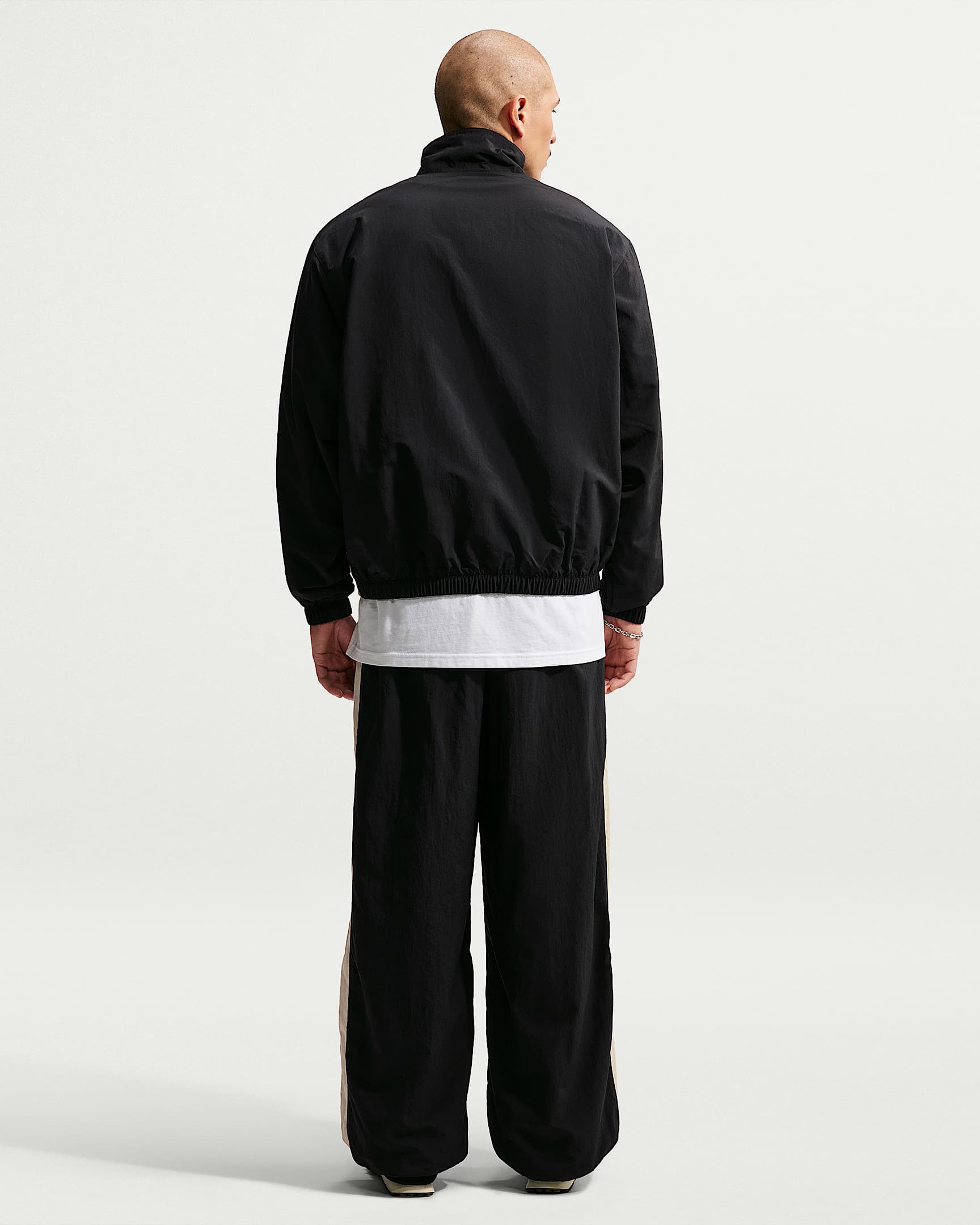 Nike Club Yarım Fermuarlı Erkek Ceketi - Siyah/Sanddrift/Sanddrift