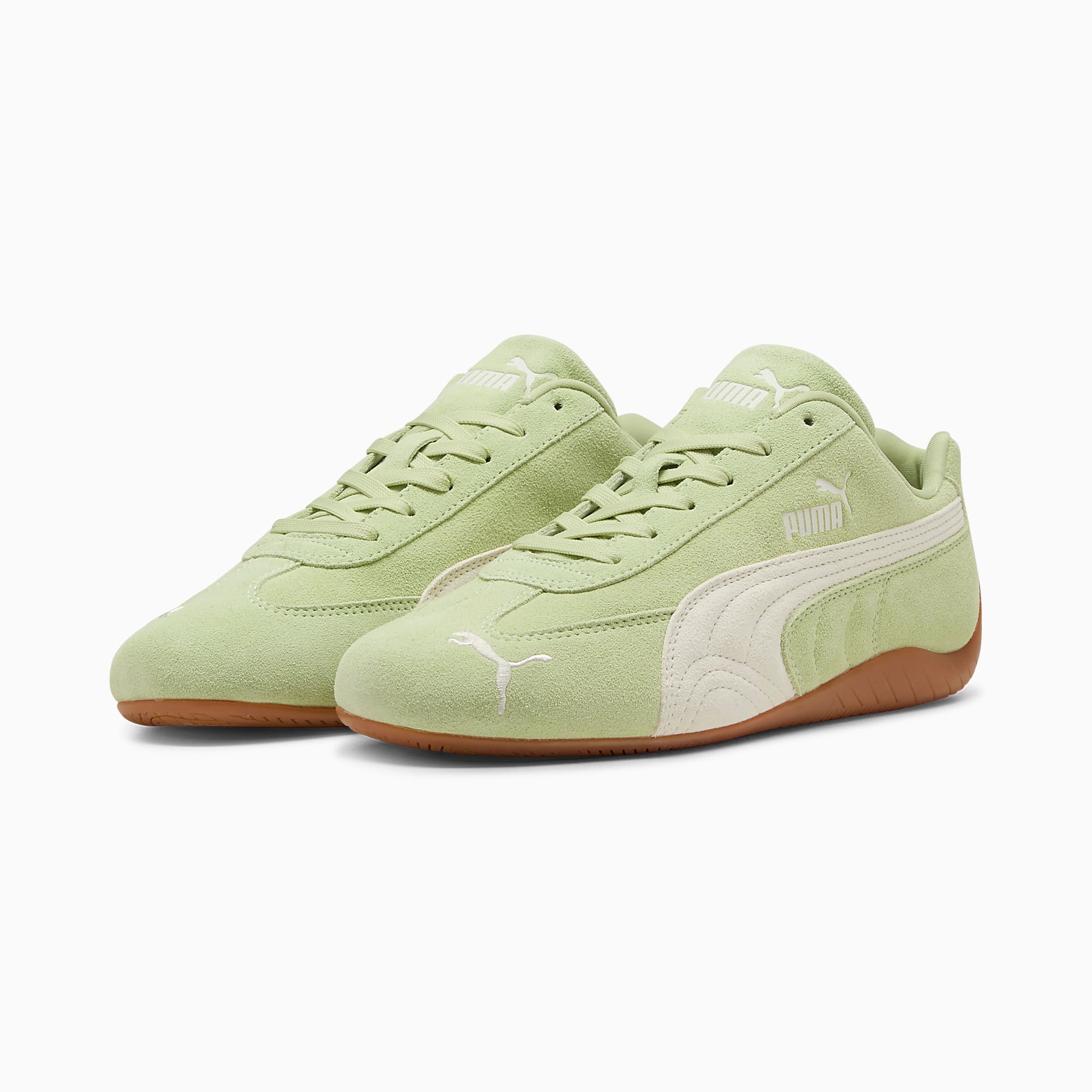 Speedcat OG UNISEX Ayakkabı - Pistachio Green-Warm White - 398846_48 - Görsel 5