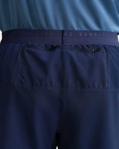 Nike Stride Dri-FIT 18 cm Slip Astarlı Erkek Koşu Şortu - Midnight Navy