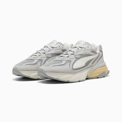 PUMA Fade UNISEX Ayakkabı - Cool Light Gray-Warm White - 406202_05 - Görsel 4