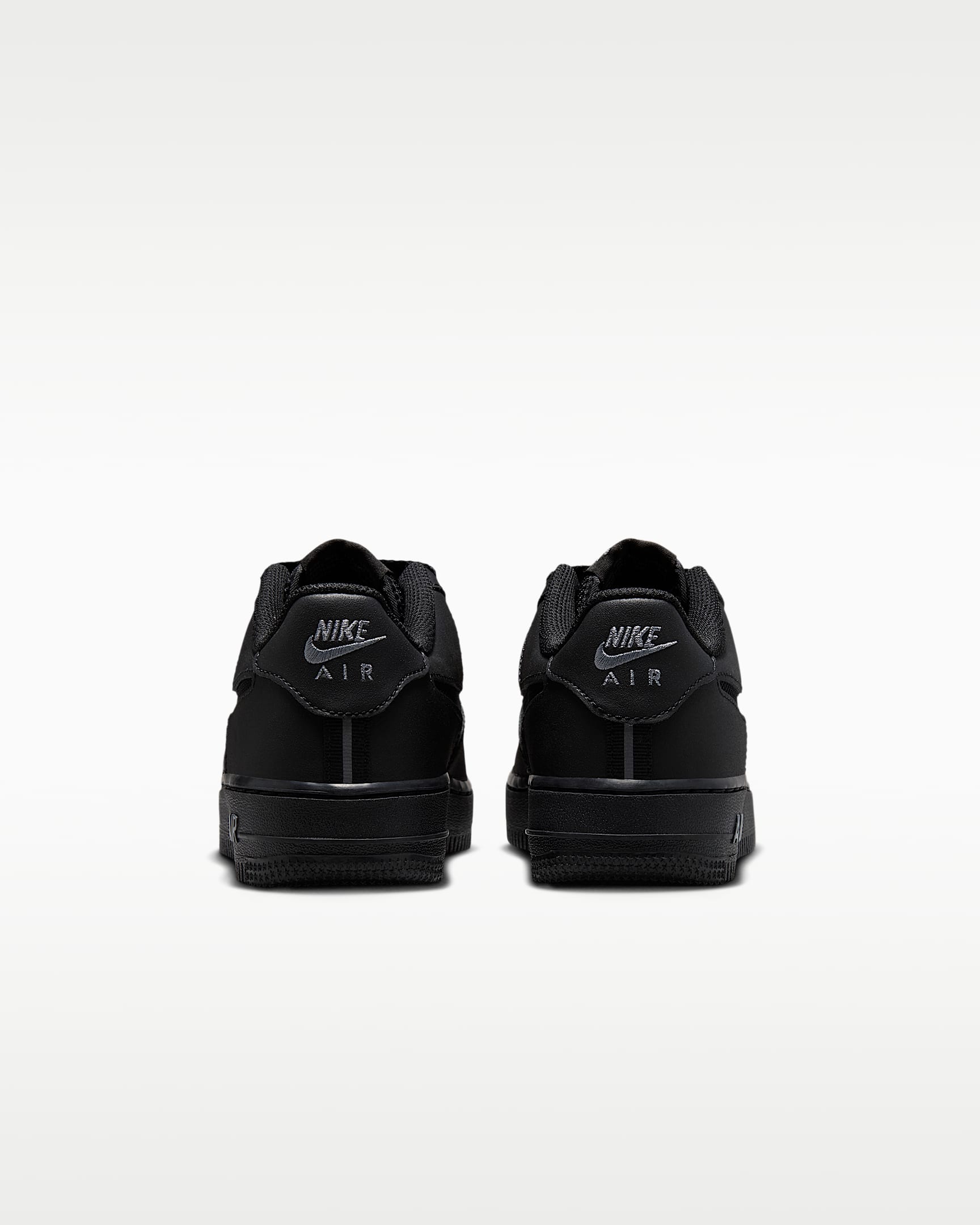 Nike Air Force 1 LV8 Genç Çocuk Ayakkabısı - Siyah/Cool Grey/Cool Grey
