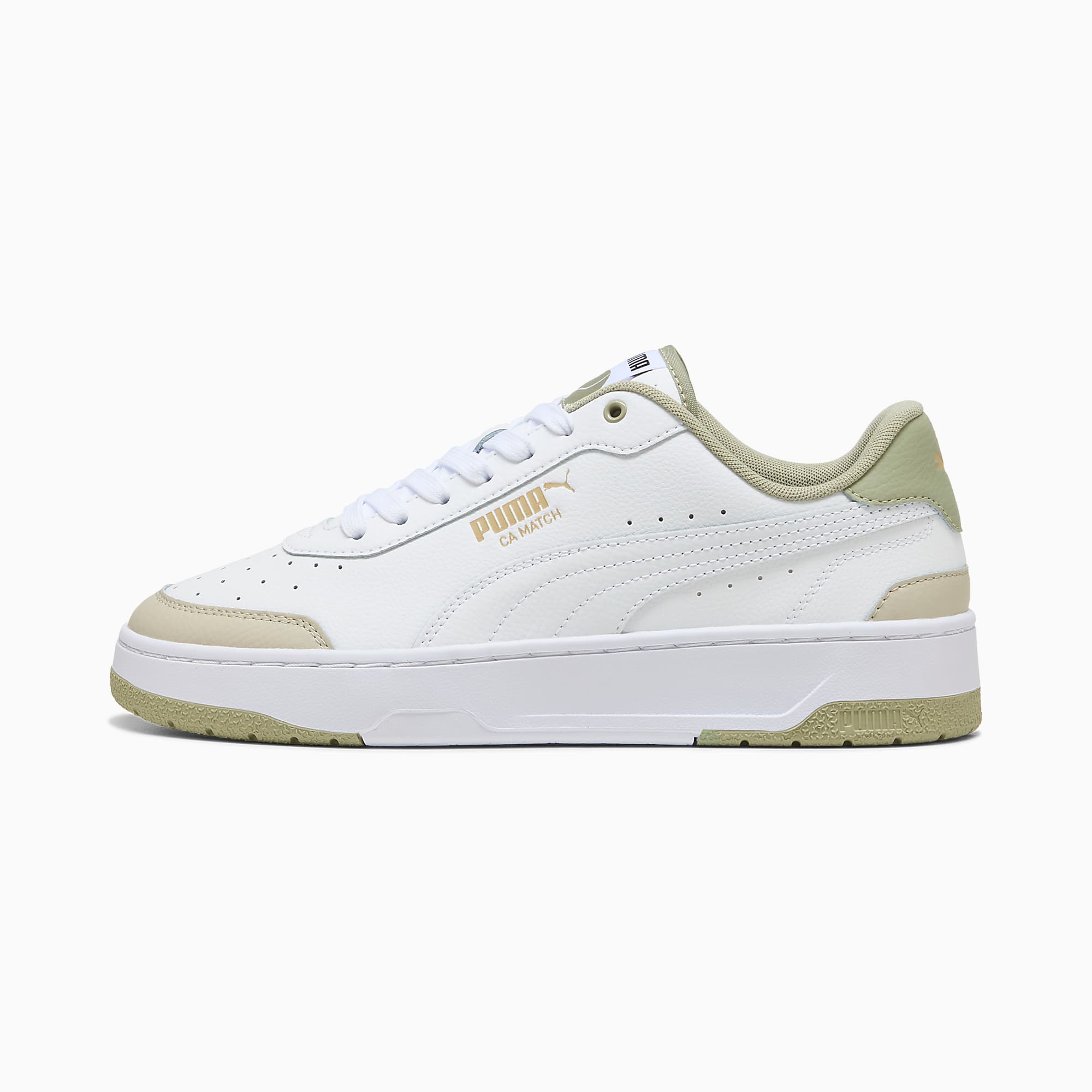 CA Match Ayakkabı - PUMA White-Lux Army - 400779_14 - Görsel 1